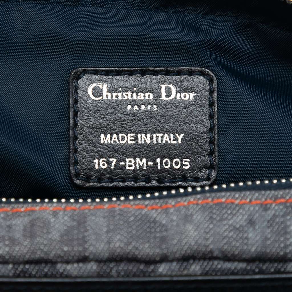 Dior Diorissimo Trotter Denim Flight Shoulder Bag - 5