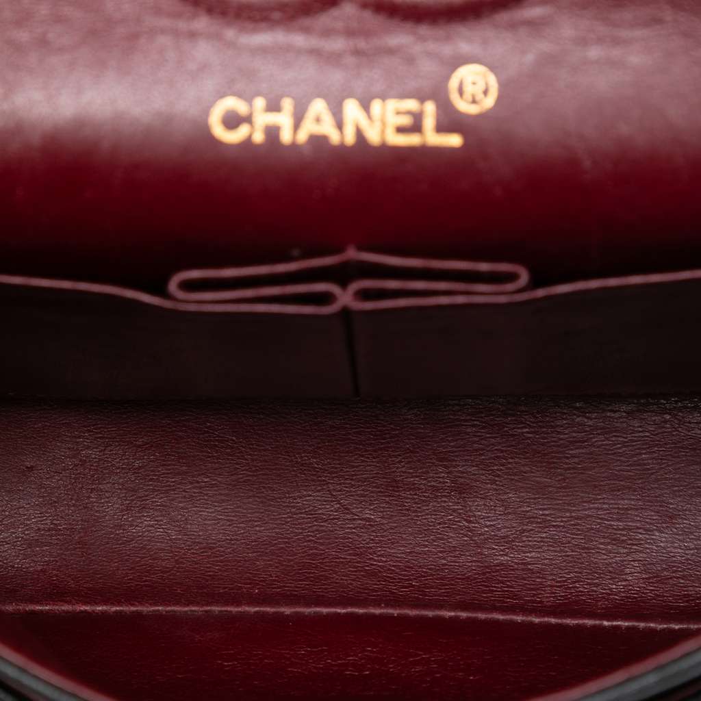Chanel Medium Classic Lambskin Double Flap - 4