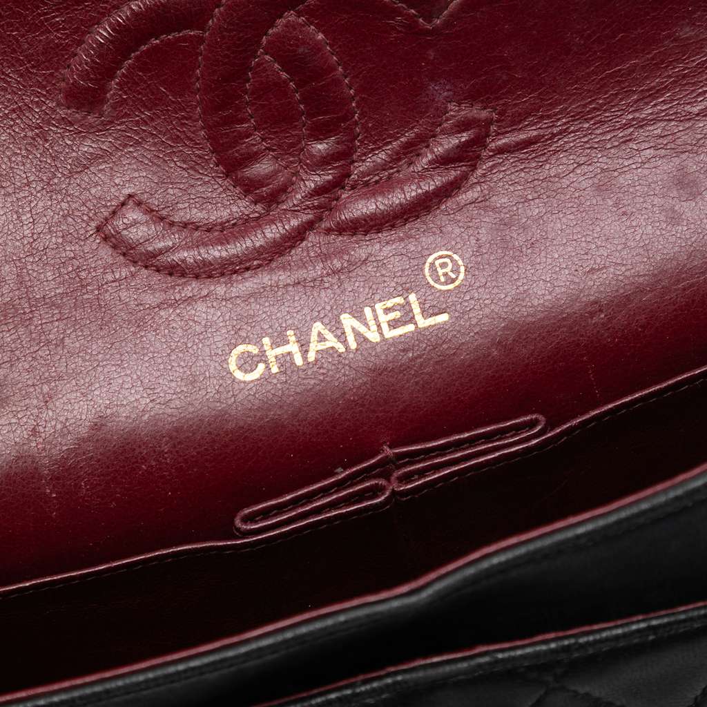Chanel Medium Classic Lambskin Double Flap - 5