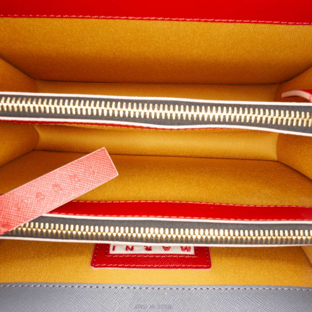 Marni Tricolor Leather Trunk Crossbody - 4