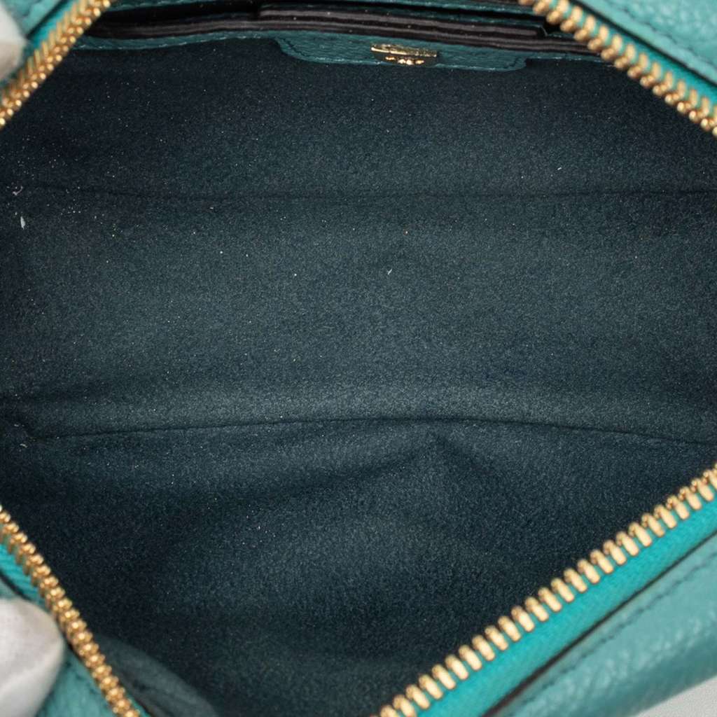 Salvatore Ferragamo Leather Gancini Camera Bag - 4