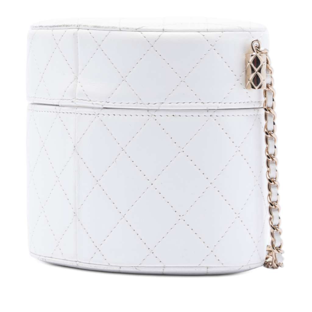 Chanel Small Quilted Lambskin CC Allure Vanity Case - 2