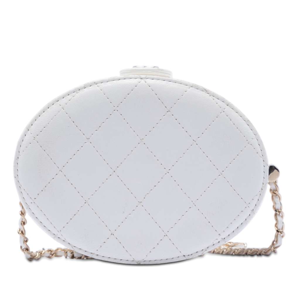 Chanel Small Quilted Lambskin CC Allure Vanity Case - 3