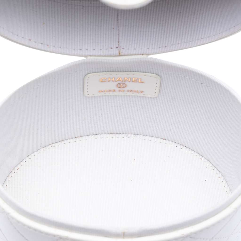 Chanel Small Quilted Lambskin CC Allure Vanity Case - 4