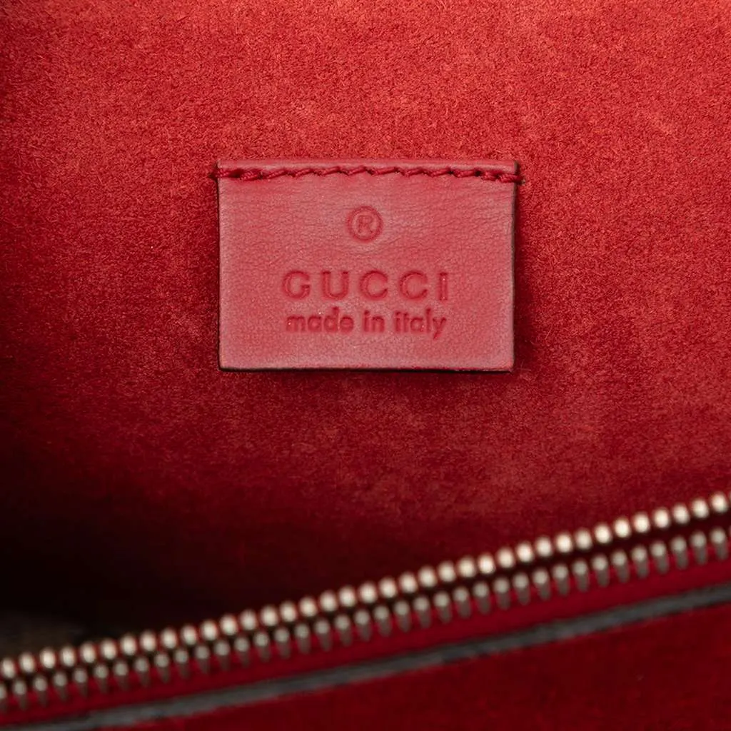 Gucci Medium GG Supreme Dionysus Shoulder Bag Brown Canvas Very good - Box View