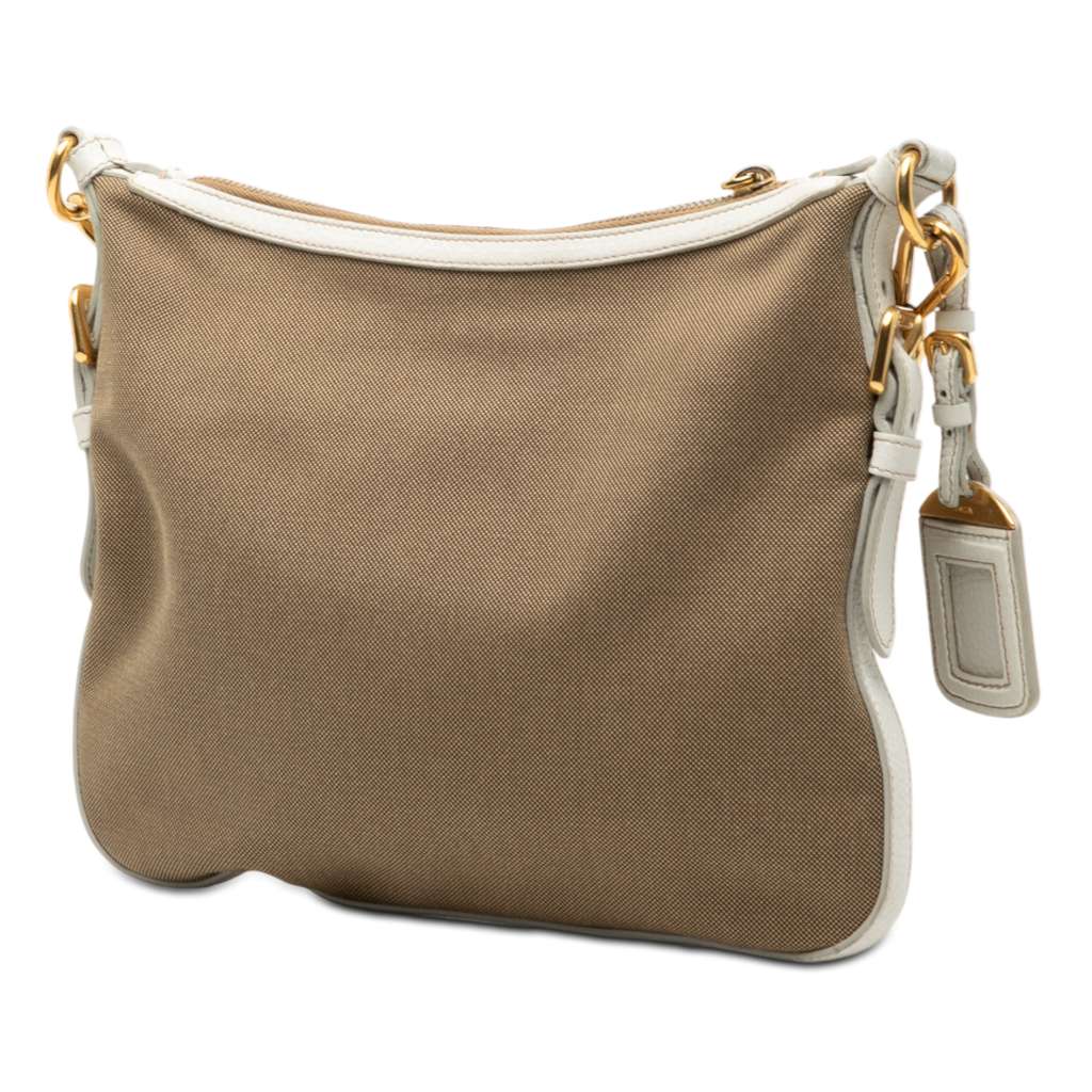 Prada Canvas Canapa Logo Crossbody - 2