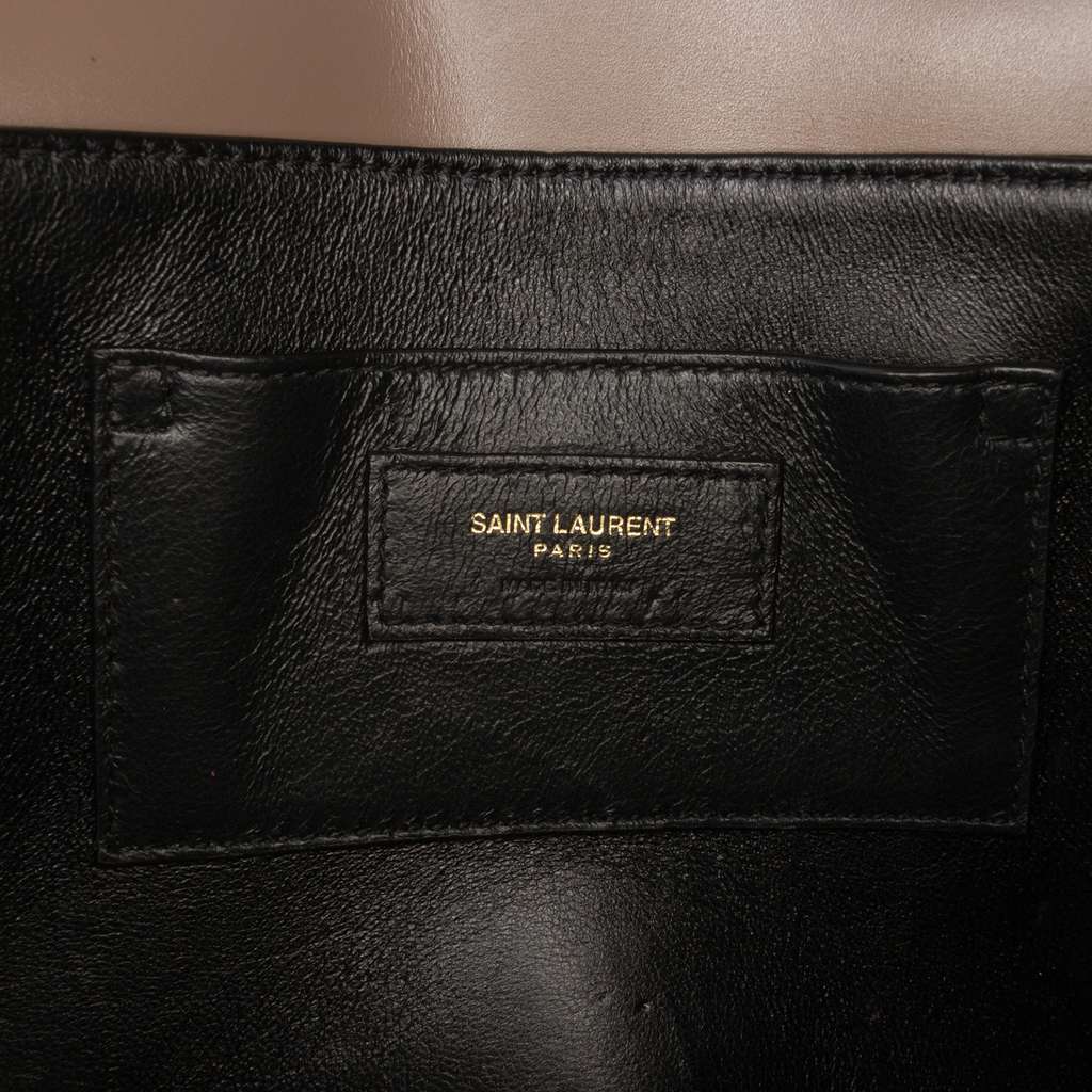 Saint Laurent Medium Calfskin Solferino Satchel In Box - 5