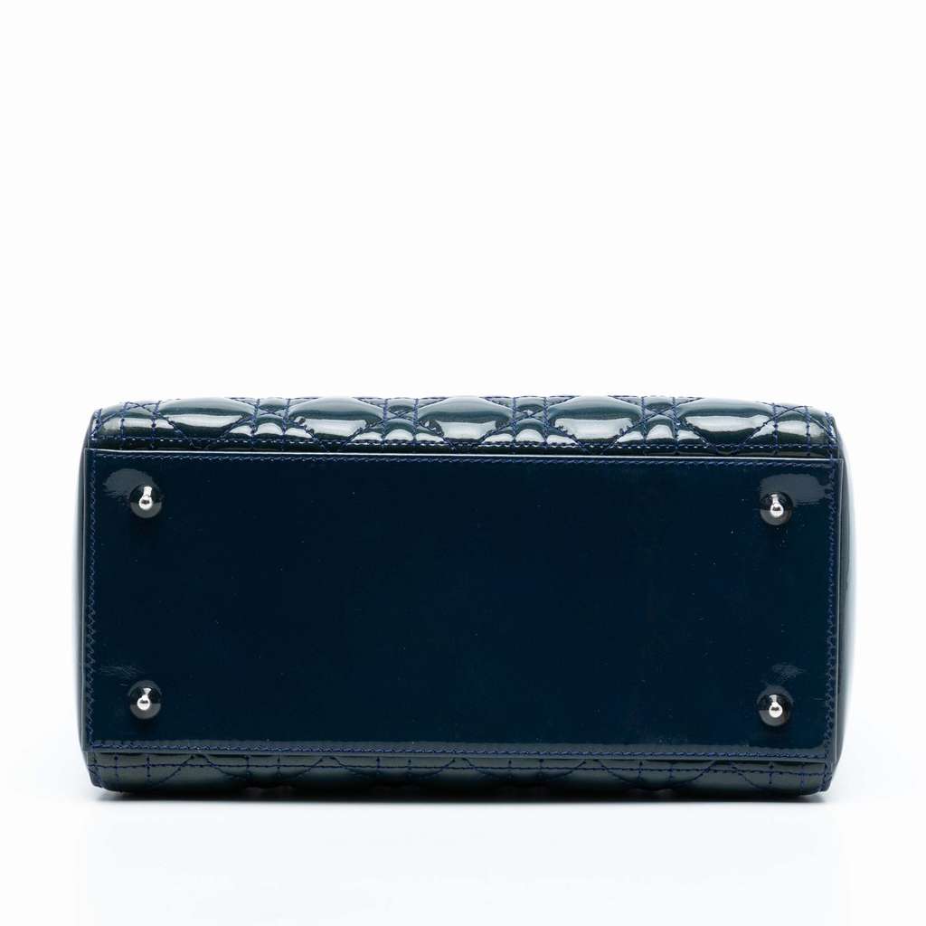 Dior Medium Patent Cannage Lady Dior - 3