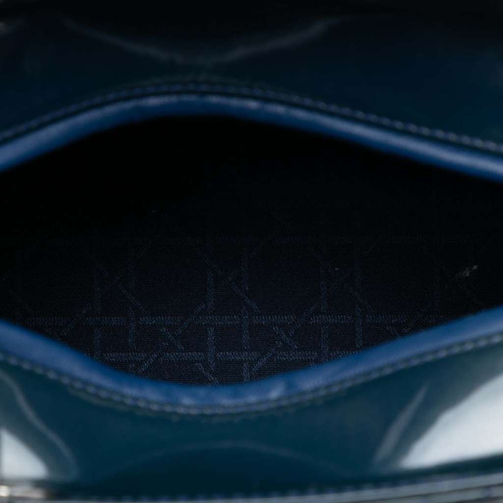 Dior Medium Patent Cannage Lady Dior - 4