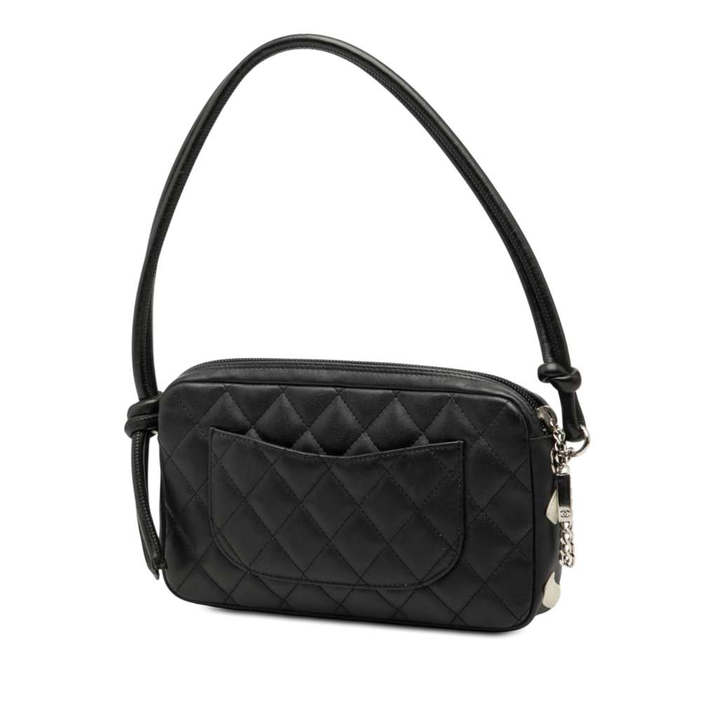Chanel Quilted Lambskin Cambon Ligne Pochette - 2
