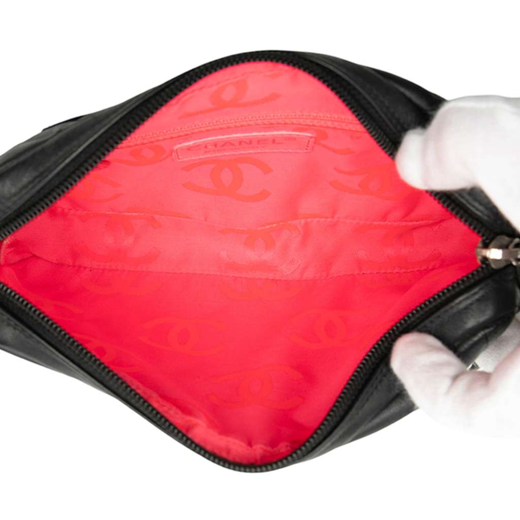 Chanel Quilted Lambskin Cambon Ligne Pochette - 4