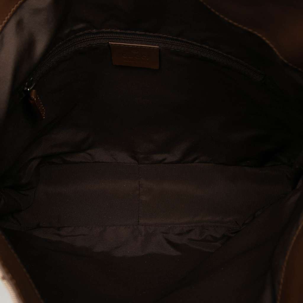 Gucci GG Canvas Bamboo Satchel - 4