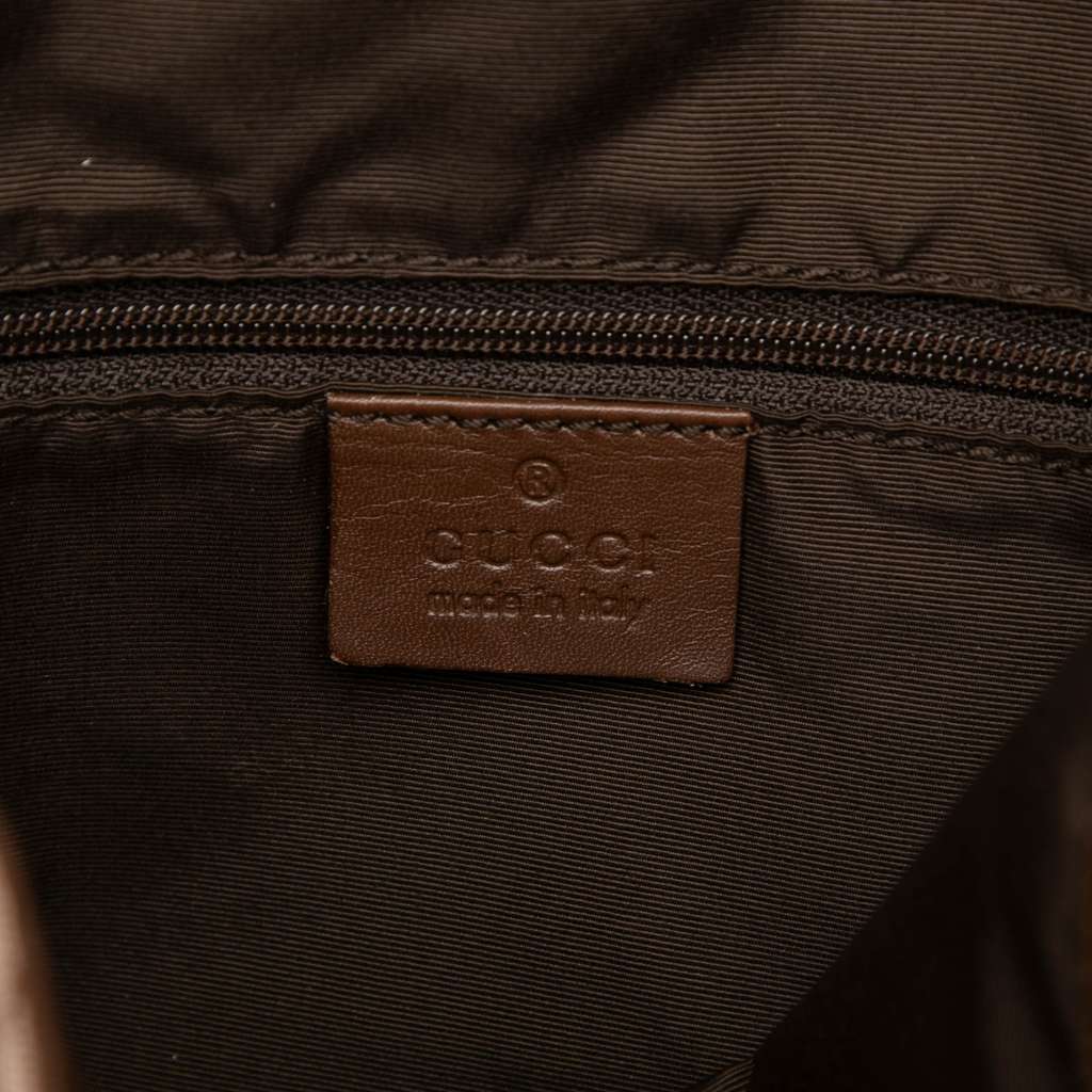 Gucci GG Canvas Bamboo Satchel - 5