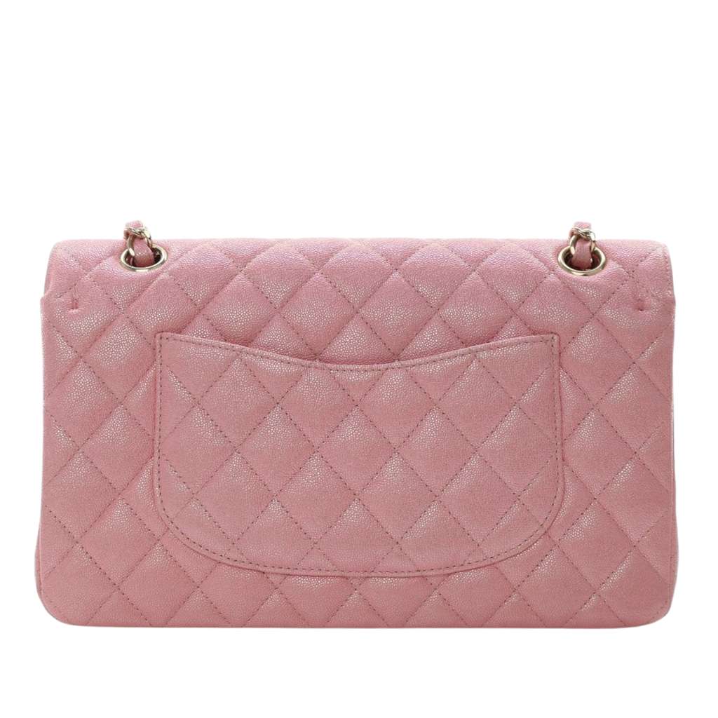 Chanel Medium Classic Iridescent Caviar Double Flap - 4