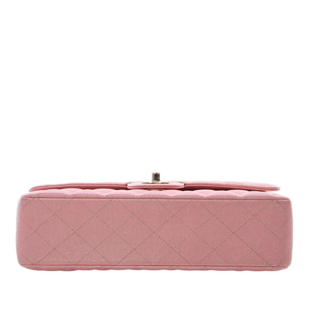 Chanel Medium Classic Iridescent Caviar Double Flap - 5