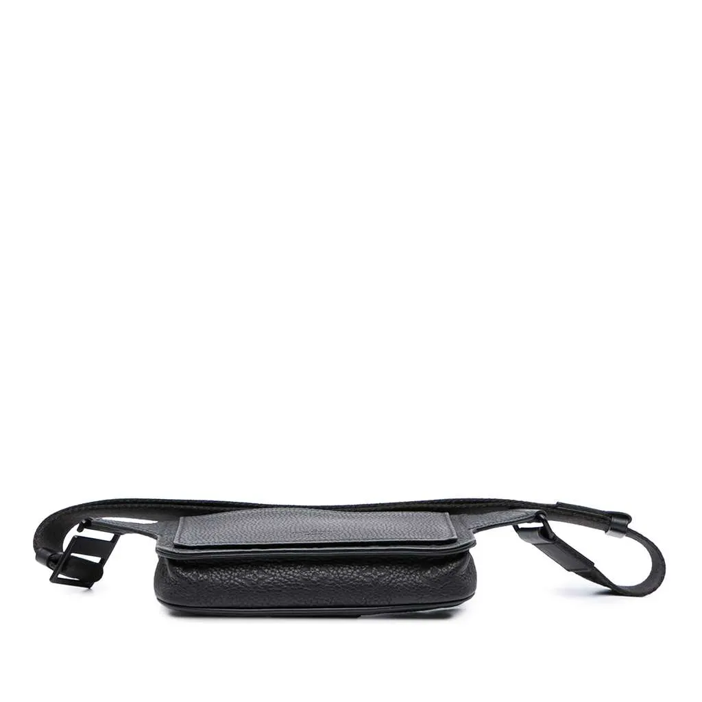 Louis Vuitton Monogram Taurillon S Lock Sling Bag Black Leather Very good - Inside View