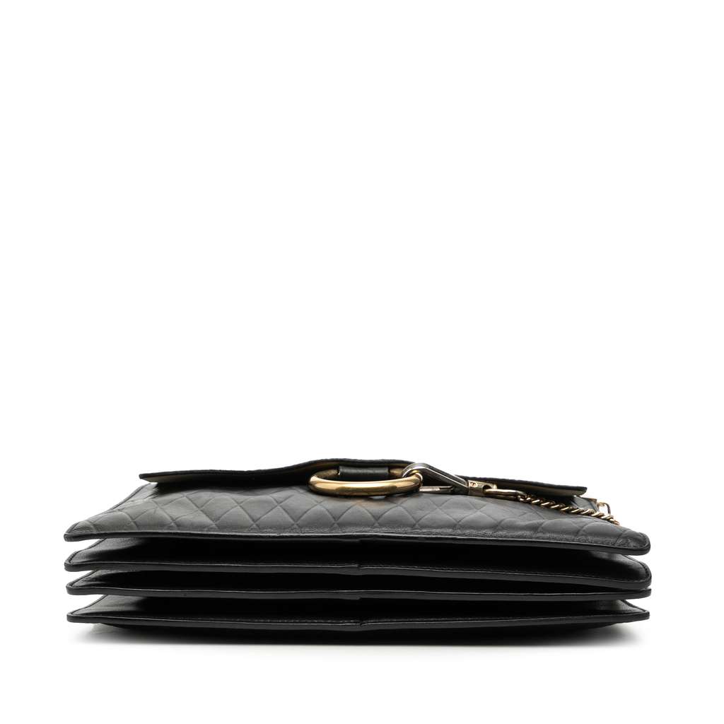 Chloé Medium Diamond Embossed Calfskin Faye Shoulder bag - 3