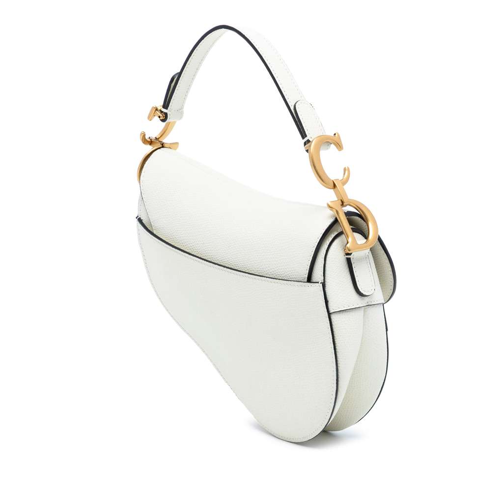 Dior Mini Grained Calfskin Saddle Bag - 2