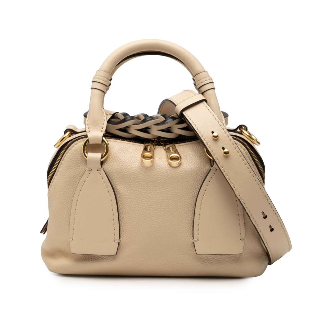 Chloé Small Leather Daria Satchel
