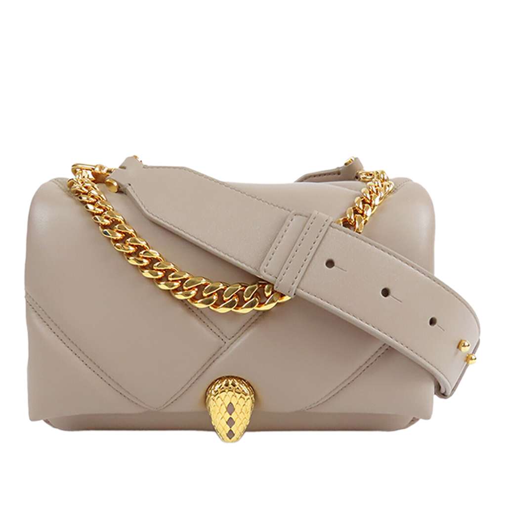 Bvlgari Small Leather Maxi Serpenti Cabochon Satchel