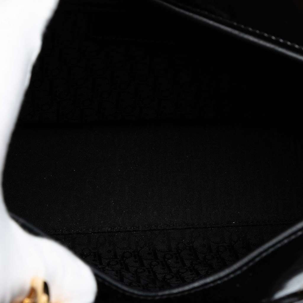 Dior Large Patent Cannage Lady Dior - 4