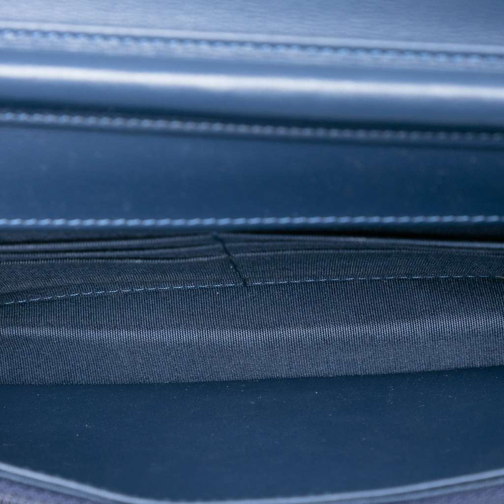 Chanel Denim Fringe Coco Wallet On Chain - 4