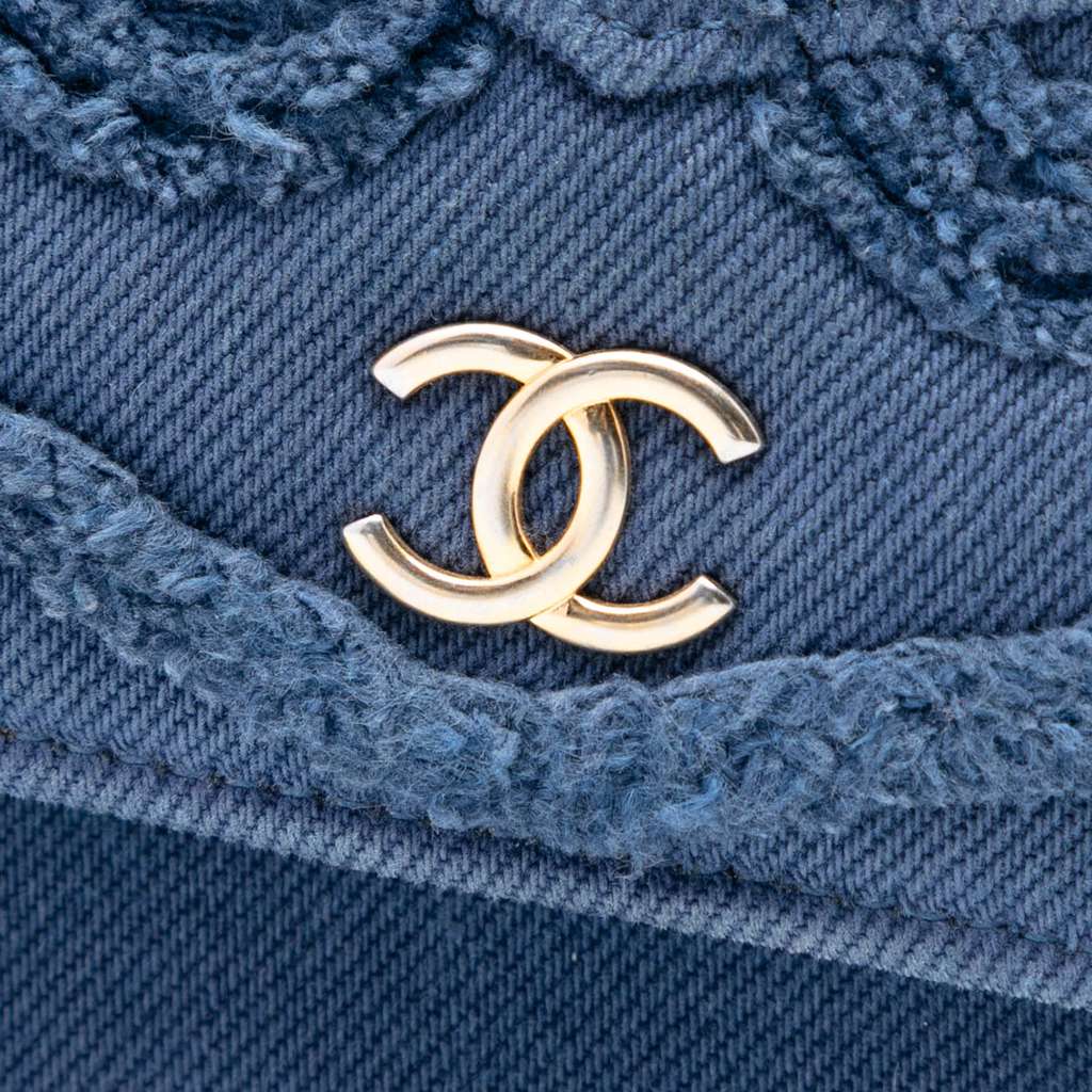 Chanel Denim Fringe Coco Wallet On Chain - 5