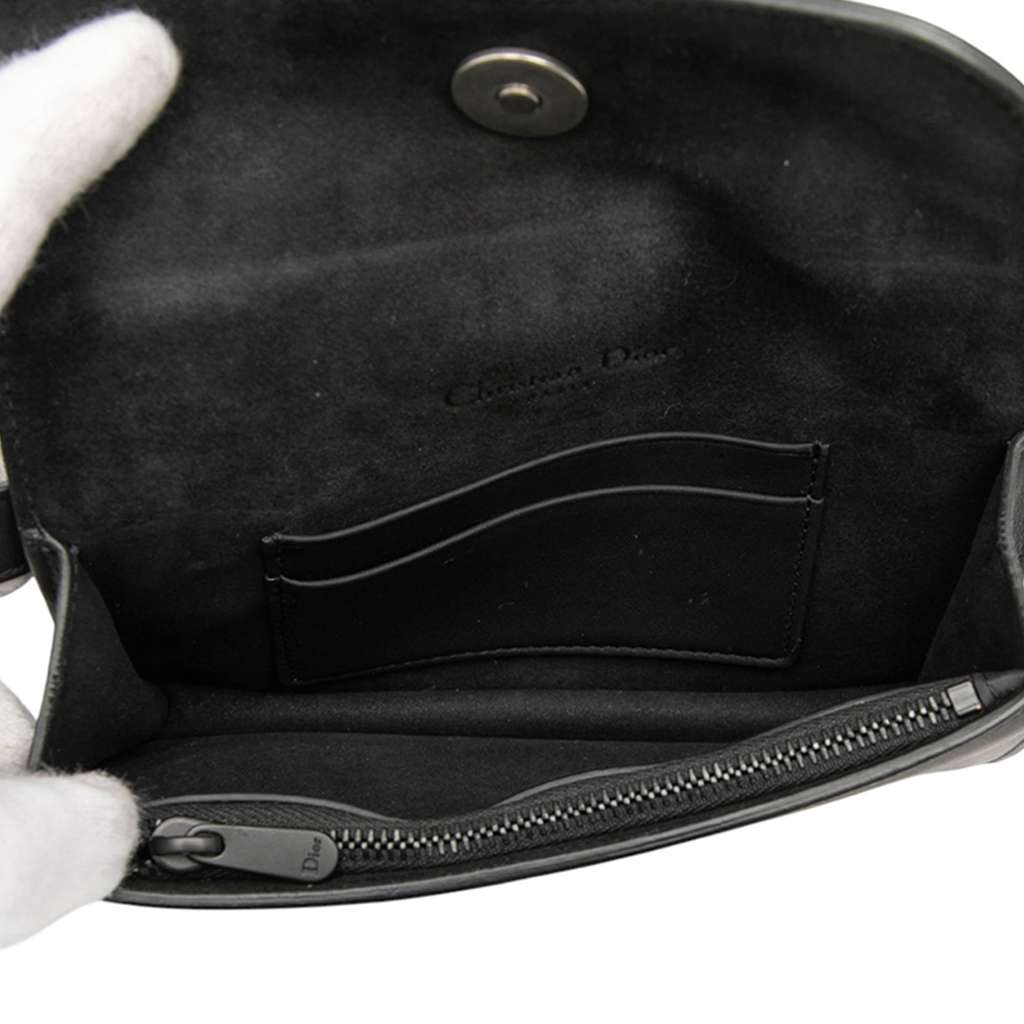 Dior Ultramatte Saddle Belt Bag - 4