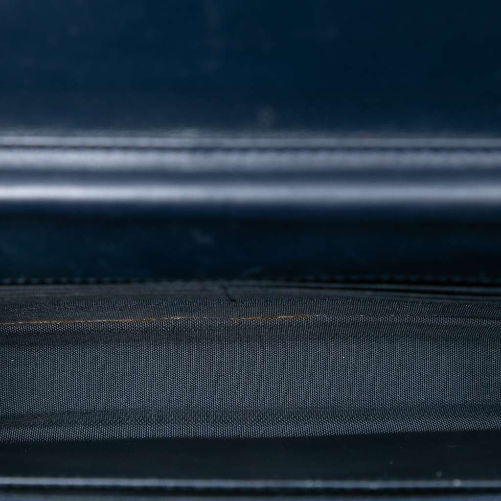 Chanel CC Patent Whipstitch Wallet On Chain - 4