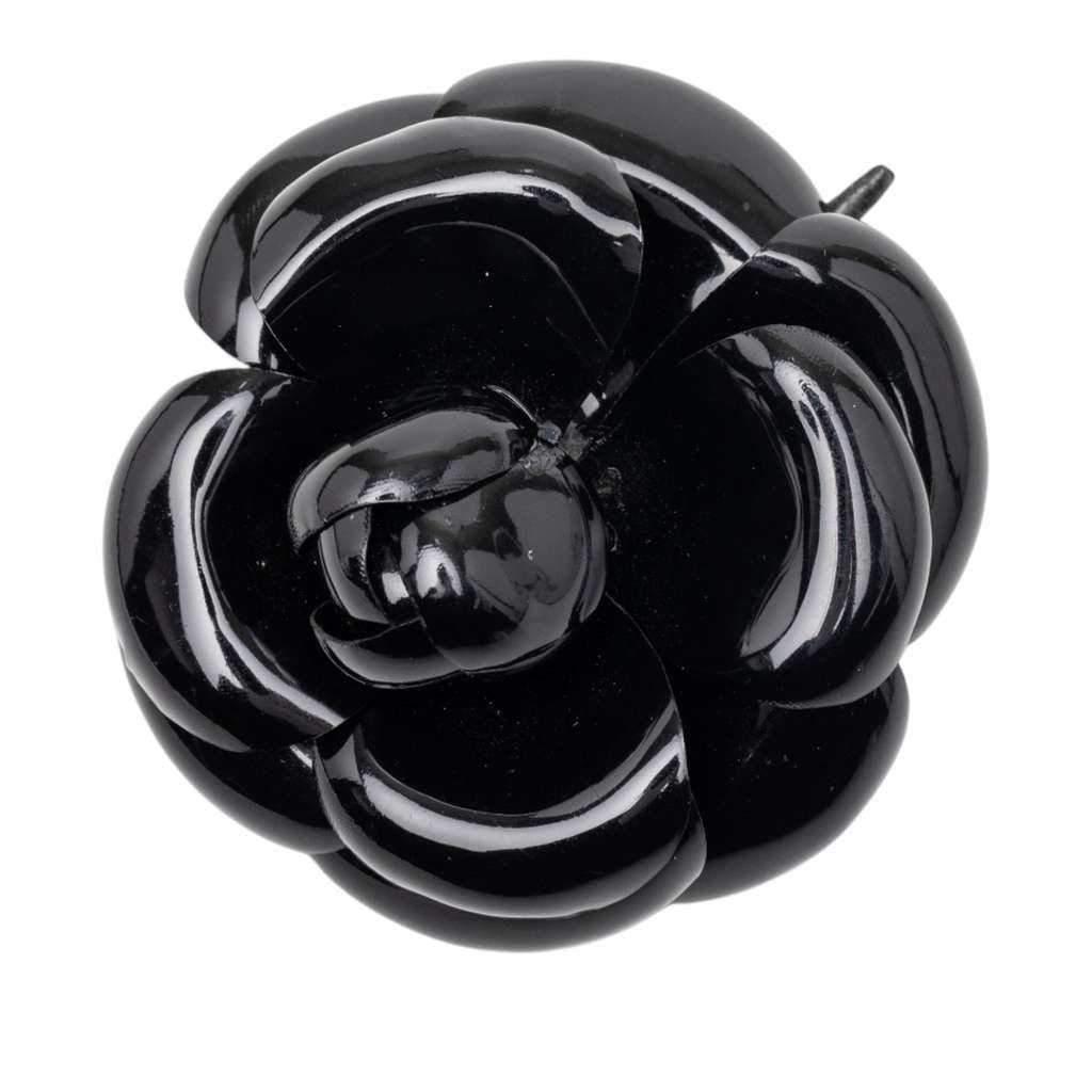 Chanel Enamel Camellia Brooch