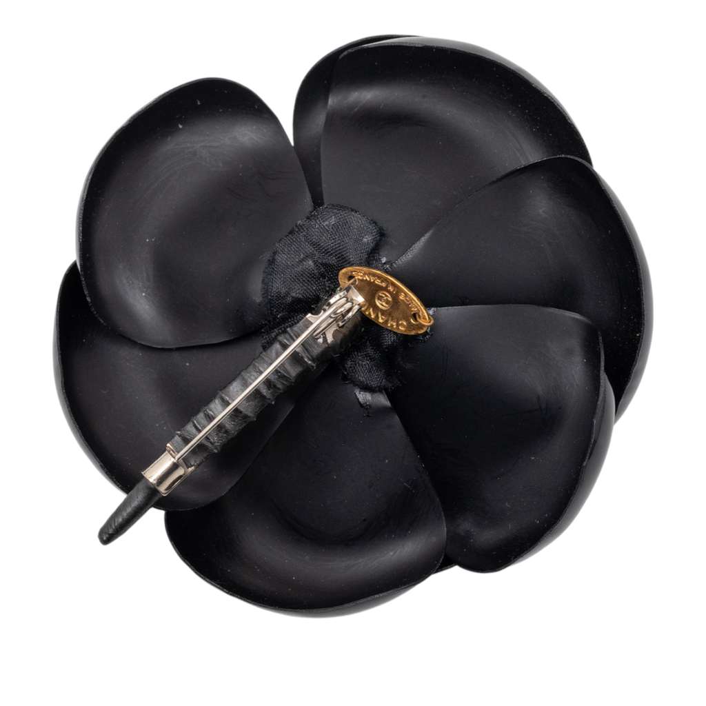 Chanel Enamel Camellia Brooch - 2