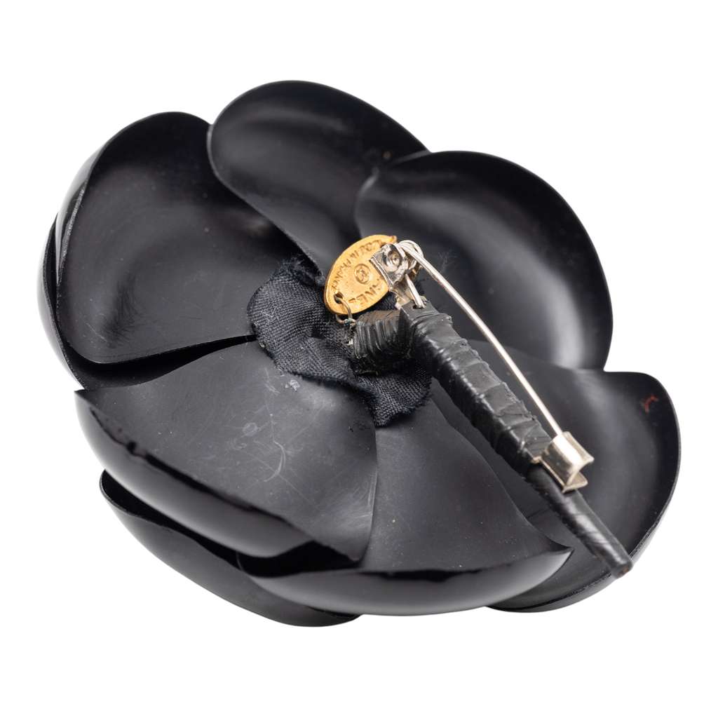 Chanel Enamel Camellia Brooch - 4