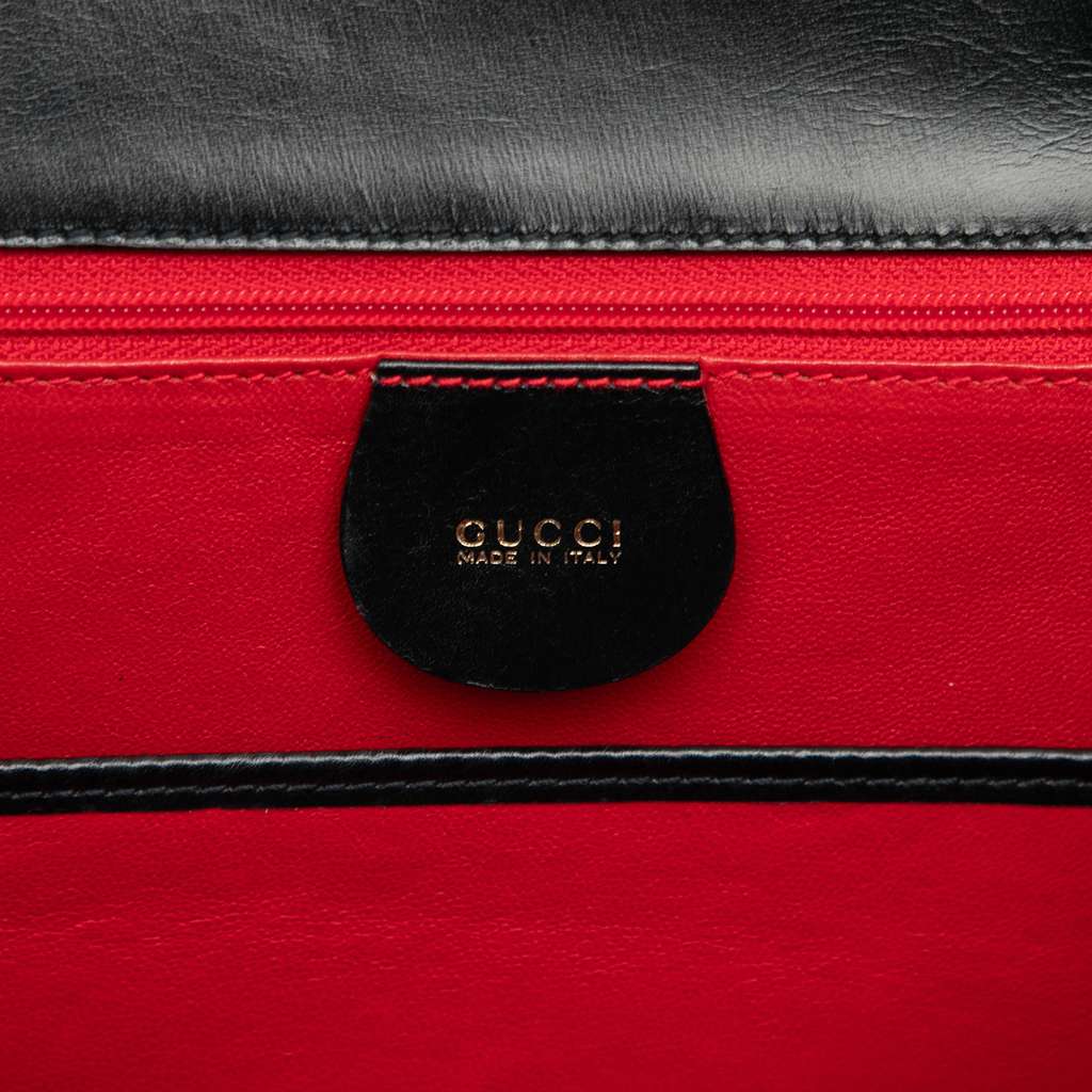 Gucci Grained Calfskin Bamboo Night - 5