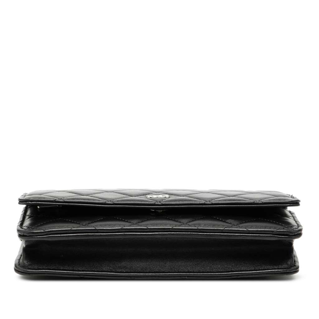 Chanel CC Quilted Lambskin Wallet On Chain - 3
