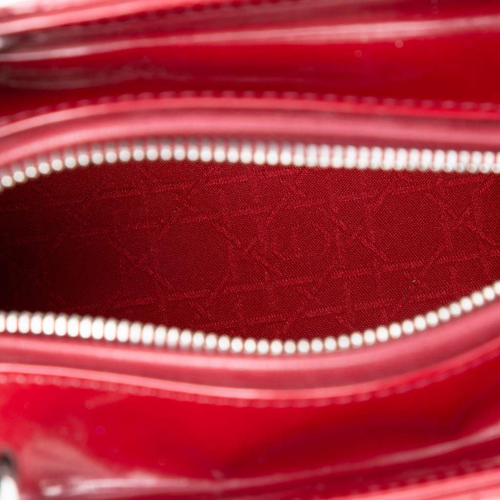 Dior Medium Patent Cannage Lady Dior - 4