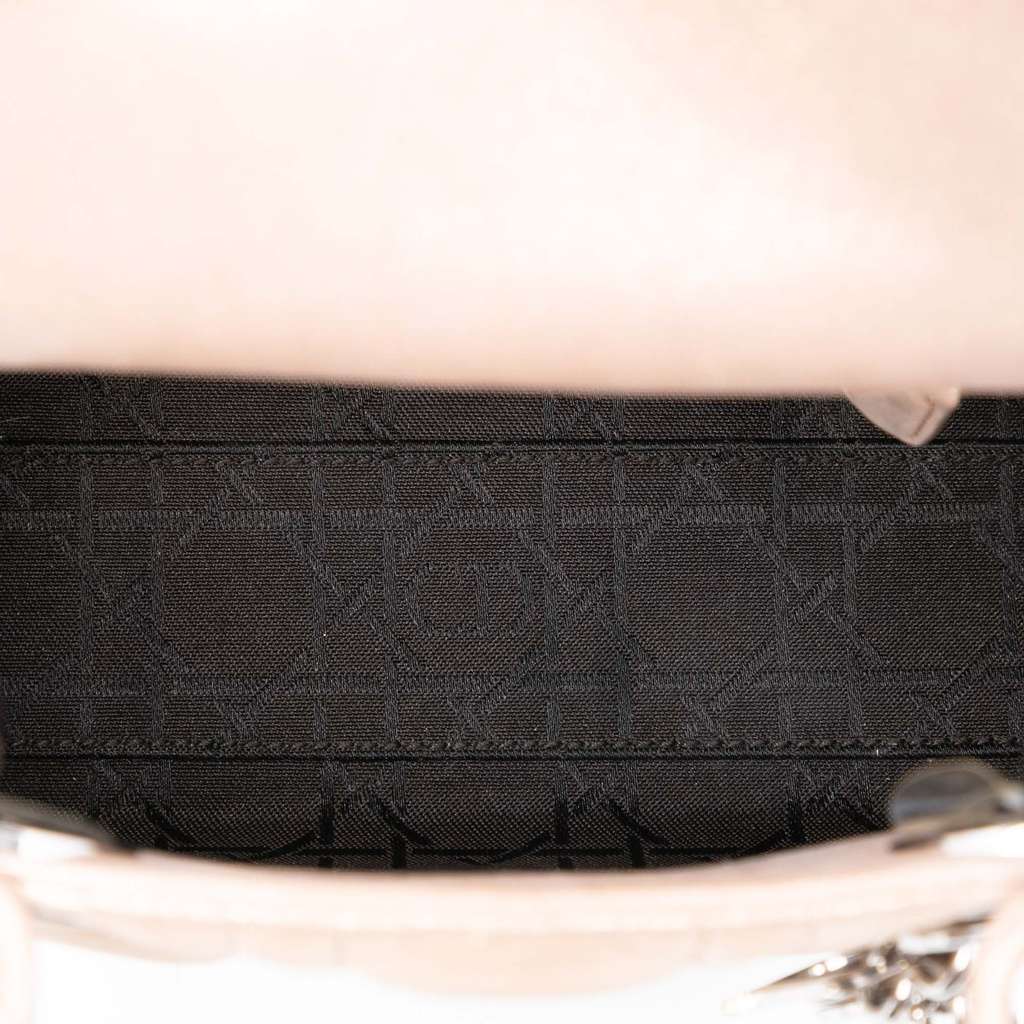 Dior Mini Iridescent Lambskin Cannage Lady Dior - 4