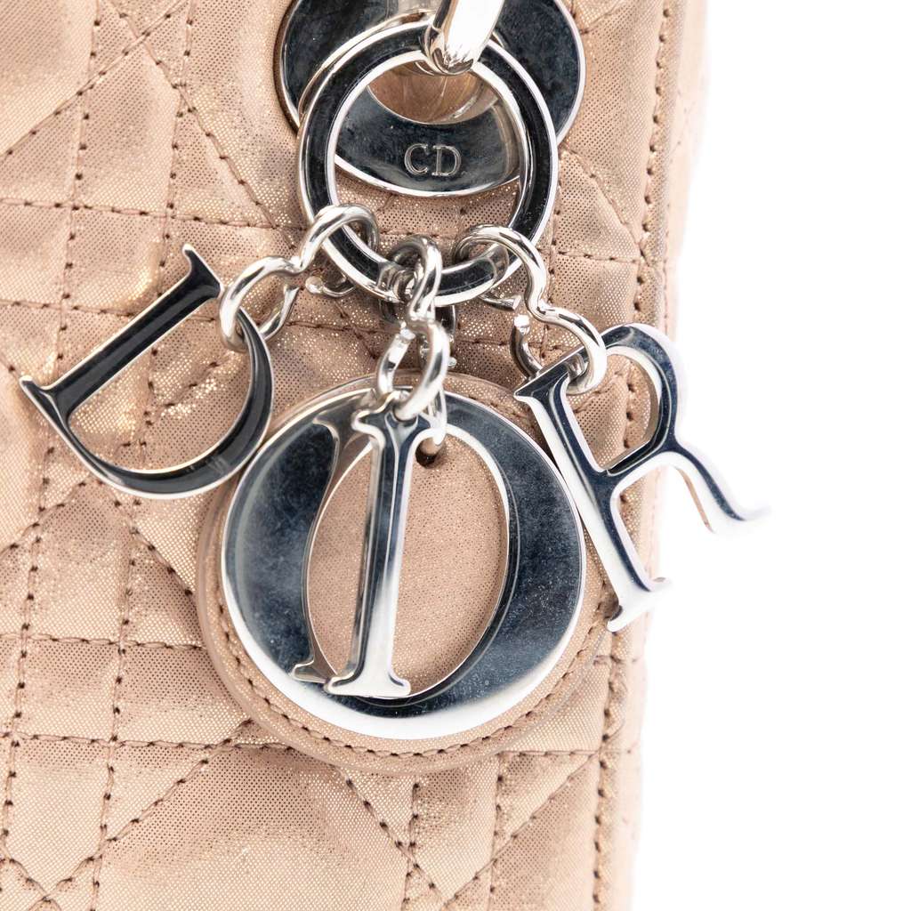 Dior Mini Iridescent Lambskin Cannage Lady Dior - 5