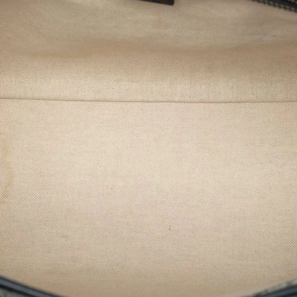 Gucci GG Supreme Tote Brown Canvas Good - Model View
