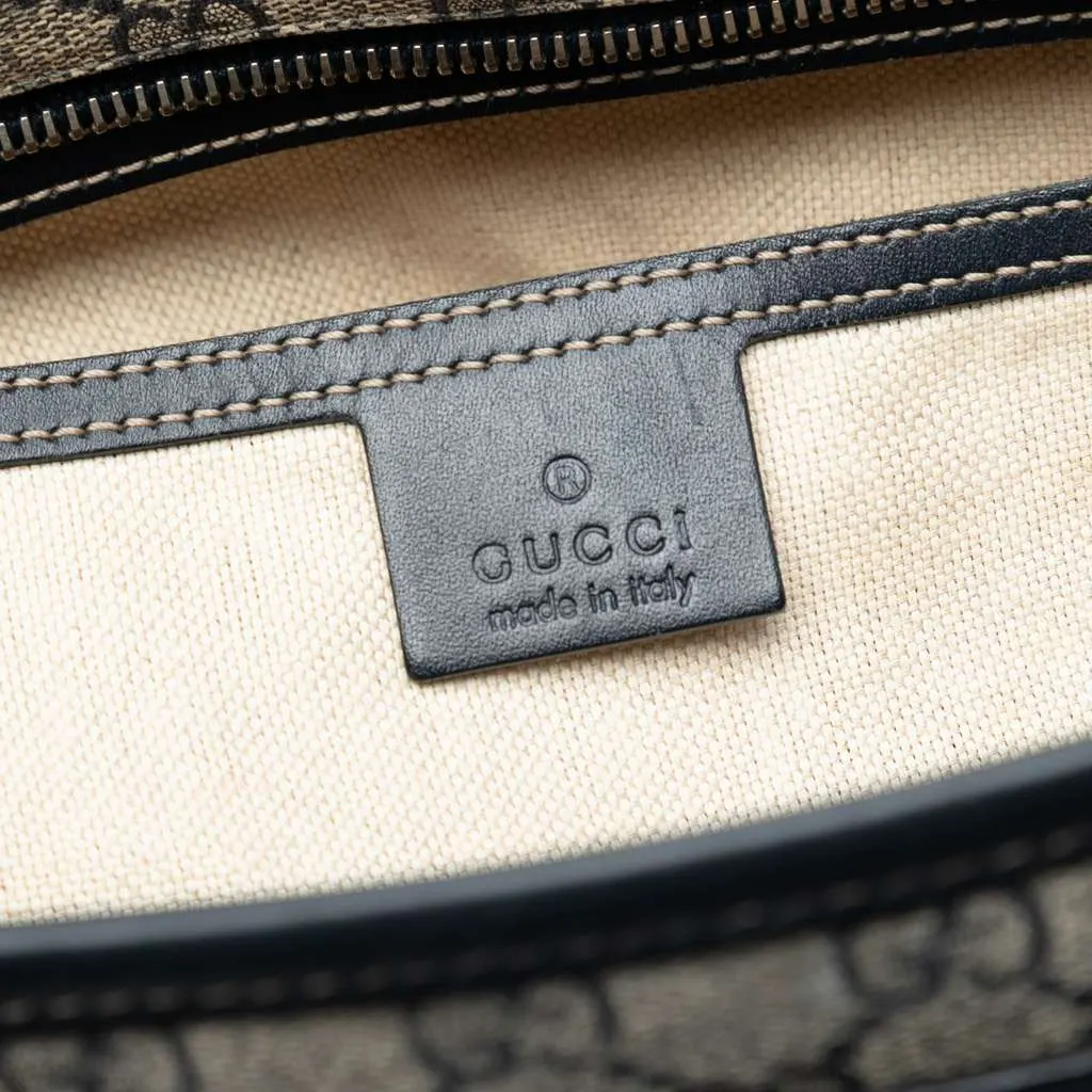 Gucci GG Supreme Tote Brown Canvas Good - Box View