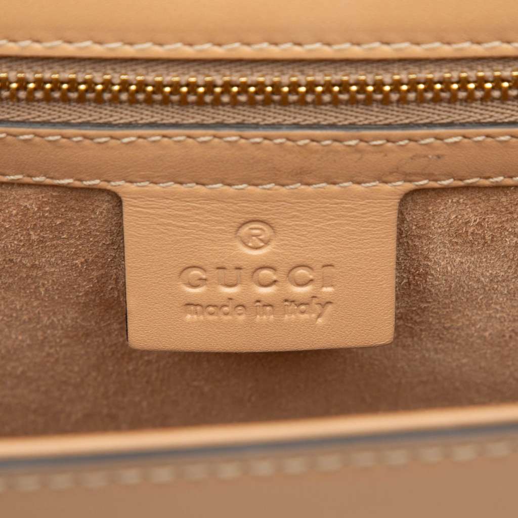 Gucci Small Calfskin Sylvie Satchel - 5