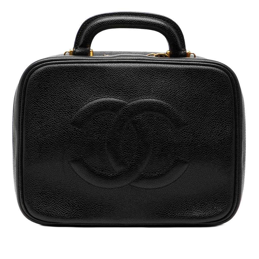 Chanel CC Caviar Vanity Case