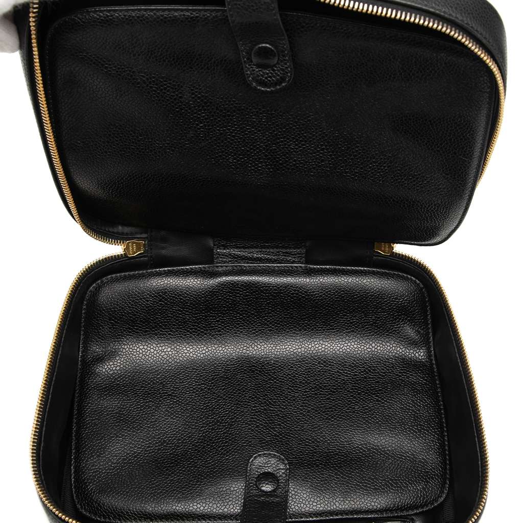 Chanel CC Caviar Vanity Case - 4