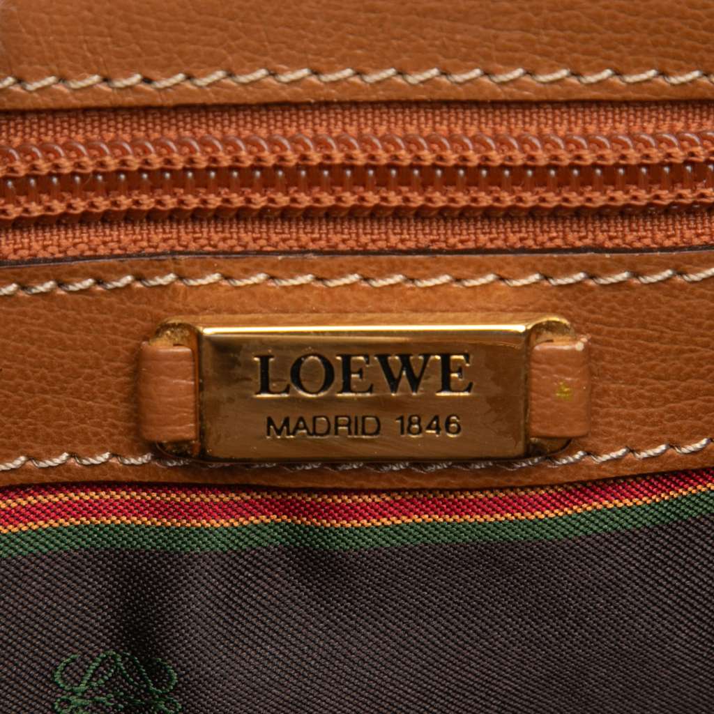 Loewe Leather Velasquez Twist Shoulder Bag - 5