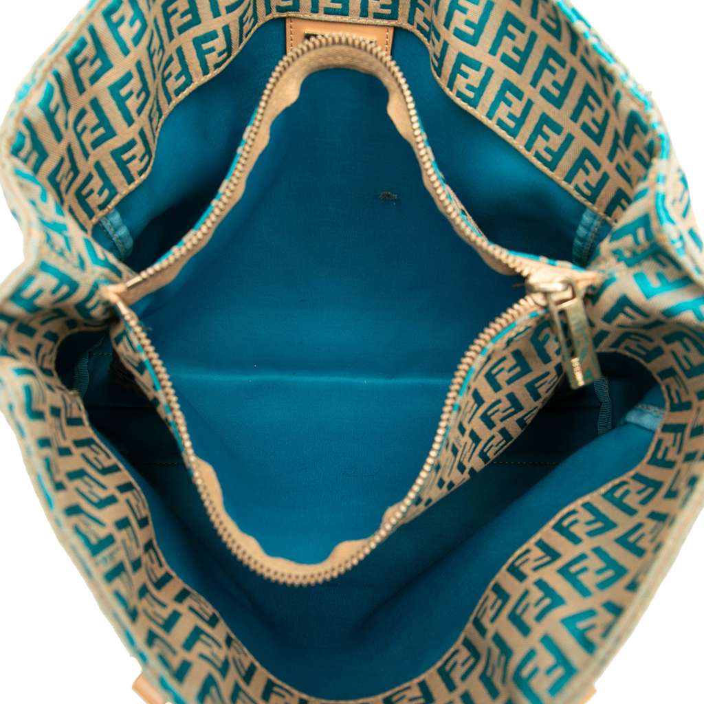 Fendi Zucchino Canvas Tote - 4