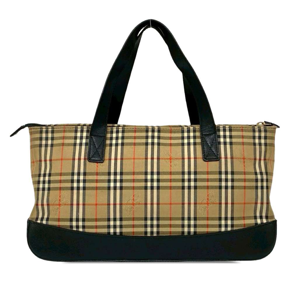 Burberry Haymarket Check Canvas Tote - 2