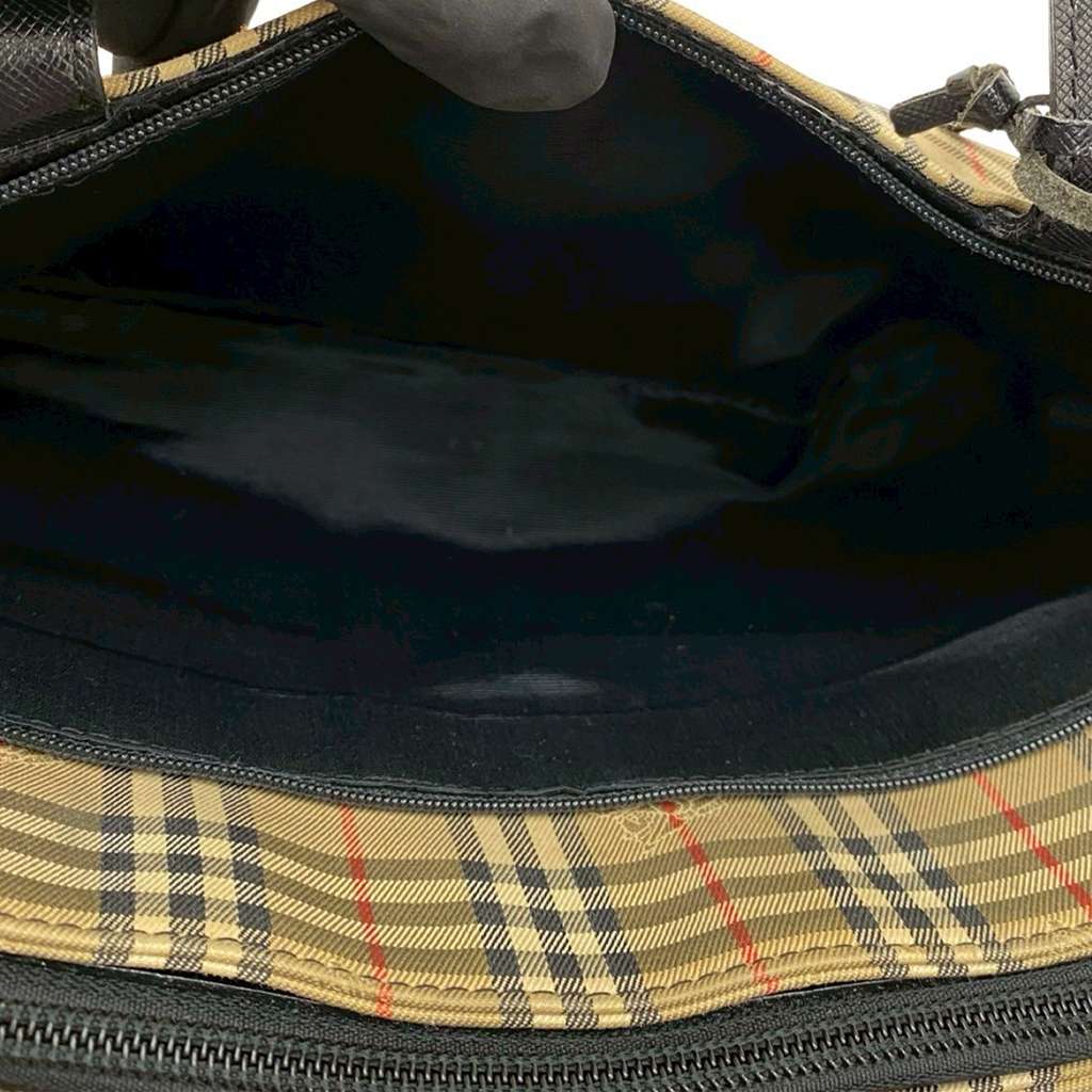 Burberry Haymarket Check Canvas Tote - 4