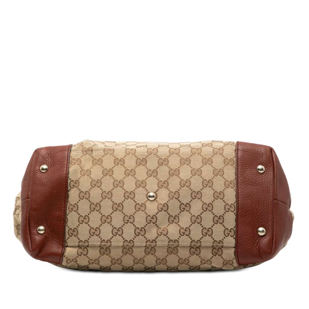 Gucci Medium GG Canvas Web Dressage Tote - 3