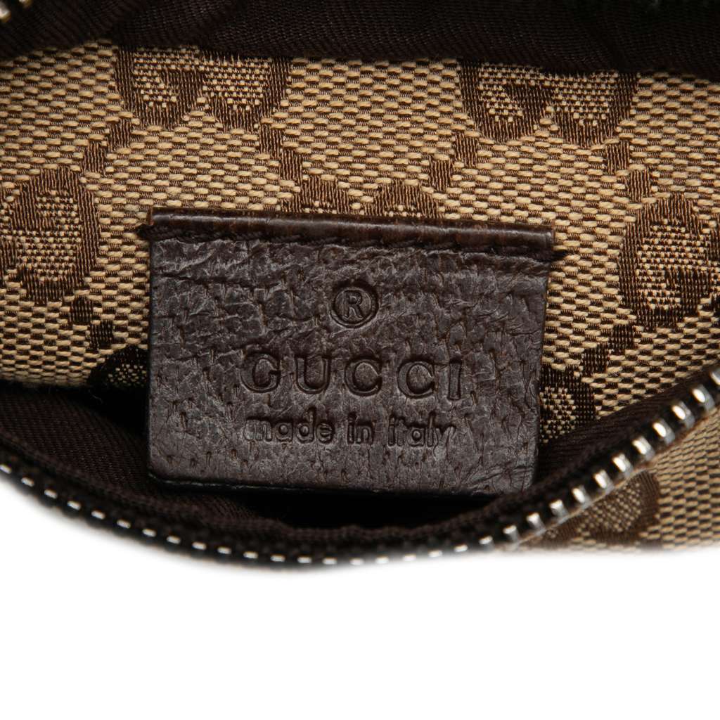 Gucci GG Canvas Double Pocket Belt Bag - 5