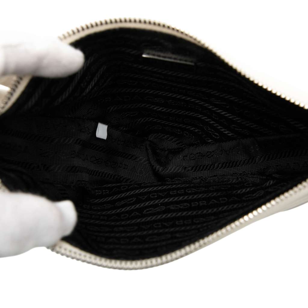 Prada Grace Lux Triangle Wristlet Pouch - 4