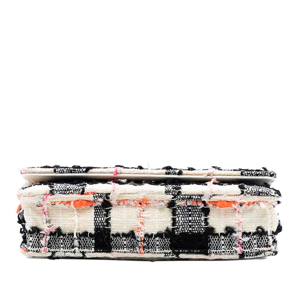 Chanel CC Quilted Tweed Wallet On Chain - 3